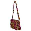 Leopard Print Shoulder Bag with Back Zipper View2