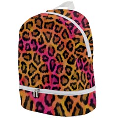 Leopard Print Zip Bottom Backpack by skindeep