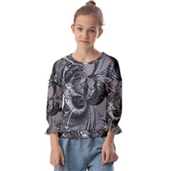 Satellite Kids  Cuff Sleeve Top