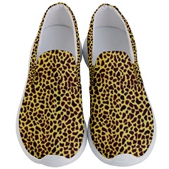 Fur-leopard 2 Men s Lightweight Slip Ons by skindeep