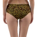 Fur-leopard 2 Reversible Mid-Waist Bikini Bottoms View2