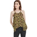 Fur-leopard 2 Flowy Camisole Tank Top View1