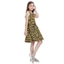 Fur-leopard 2 Kids  Skater Dress View3