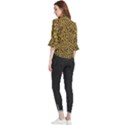 Fur-leopard 2 Loose Horn Sleeve Chiffon Blouse View2