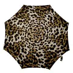 Leopard-print 2 Hook Handle Umbrellas (small) by skindeep