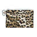 Leopard-print 2 Canvas Cosmetic Bag (Large) View1