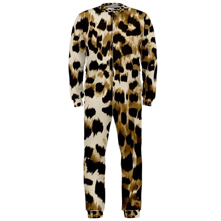 Leopard-print 2 OnePiece Jumpsuit (Men) 