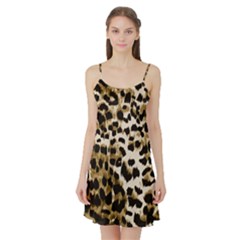 Leopard-print 2 Satin Night Slip by skindeep