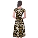 Leopard-print 2 Cap Sleeve Wrap Front Dress View2