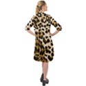 Leopard-print 2 Long Sleeve Mini Shirt Dress View2