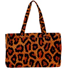 Leopard-print 3 Canvas Work Bag by skindeep