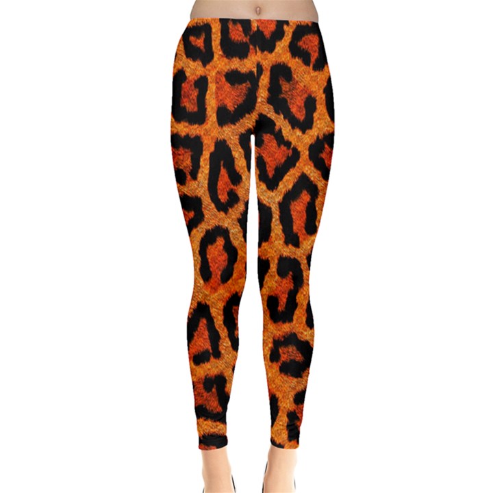 Leopard-print 3 Leggings 