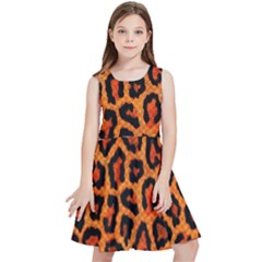 Leopard-print 3 Kids  Skater Dress by skindeep