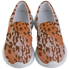 Leopard-knitted Kids Lightweight Slip Ons by skindeep