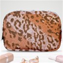 Leopard-knitted Make Up Pouch (Small) View1