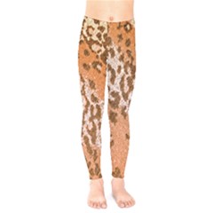 Leopard-knitted Kids  Leggings by skindeep