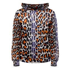 Fur-leopard 5 Women s Pullover Hoodie by skindeep