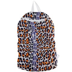 Fur-leopard 5 Foldable Lightweight Backpack by skindeep