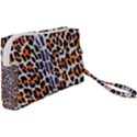 Fur-leopard 5 Wristlet Pouch Bag (Small) View2