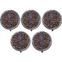 Fur-leopard 5 Mini Round Pill Box (Pack of 5) View1