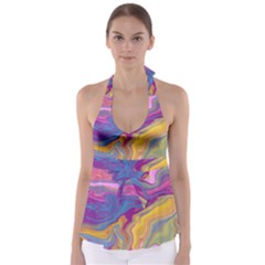 Flow Babydoll Tankini Top by kiernankallan