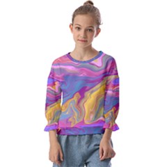 Flow Kids  Cuff Sleeve Top