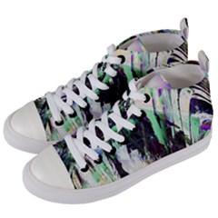 In Orbit Women s Mid-top Canvas Sneakers by MRNStudios