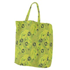 Folk Flowers Pattern  Giant Grocery Tote by Eskimos