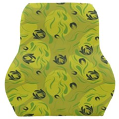 Folk Flowers Pattern  Car Seat Back Cushion  by Eskimos