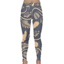 Folk flowers pattern  Classic Yoga Leggings View1