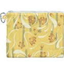 Folk flowers pattern  Canvas Cosmetic Bag (XXXL) View1