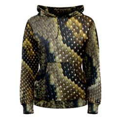 Leatherette Snake 2 Women s Pullover Hoodie by skindeep