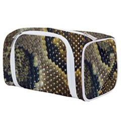 Leatherette Snake 2 Toiletries Pouch by skindeep