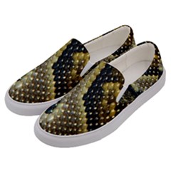 Leatherette Snake 2 Men s Canvas Slip Ons by skindeep