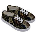 Leatherette Snake 2 Kids  Classic Low Top Sneakers View3