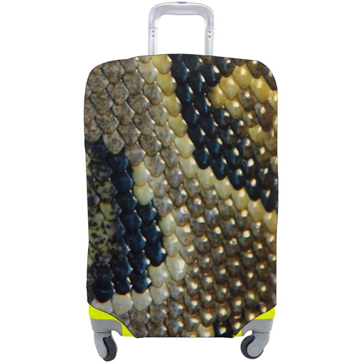 Leatherette Snake 2 Luggage Cover (Large)