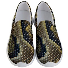 Leatherette Snake 2 Men s Lightweight Slip Ons by skindeep