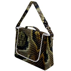 Leatherette Snake 2 Box Up Messenger Bag by skindeep