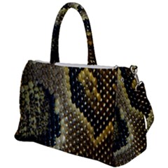 Leatherette Snake 2 Duffel Travel Bag by skindeep