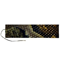 Leatherette Snake 2 Roll Up Canvas Pencil Holder (l) by skindeep