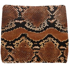 Leatherette Snake 3 Seat Cushion by skindeep