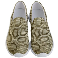 Leatherette Snake 4 Men s Lightweight Slip Ons by skindeep