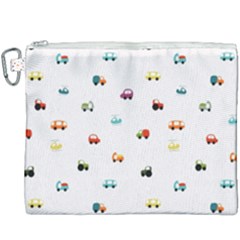 Cute Bright Little Cars Canvas Cosmetic Bag (xxxl) by SychEva