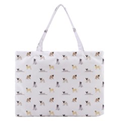 Funny Pugs Zipper Medium Tote Bag by SychEva