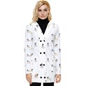 Funny Pugs Button Up Hooded Coat  View1