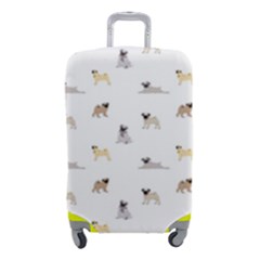 Funny Pugs Luggage Cover (small) by SychEva