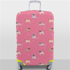 Funny Pugs  Cute Pets Luggage Cover (large)