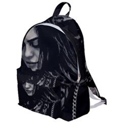 Beauty Woman Black And White Photo Illustration The Plain Backpack by dflcprintsclothing