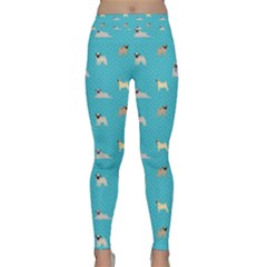 Funny Pugs Classic Yoga Leggings by SychEva