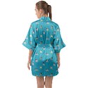 Funny Pugs Half Sleeve Satin Kimono  View2